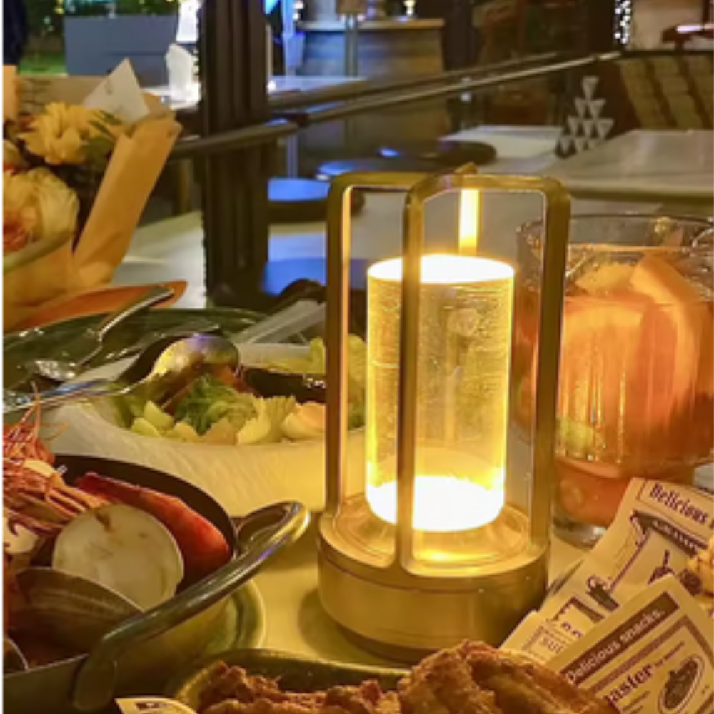 Akku-LED Öllampe Tischlampe