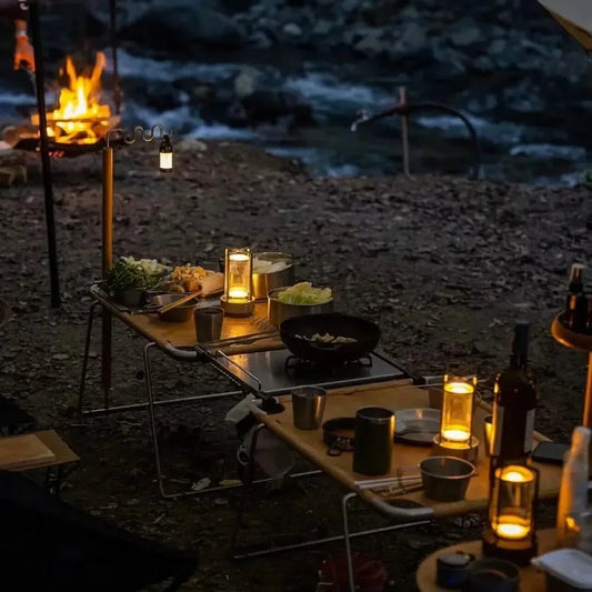 Akku-LED Öllampe Tischlampe